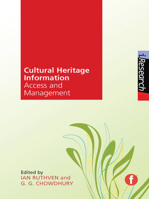 cover image of Cultural Heritage Information